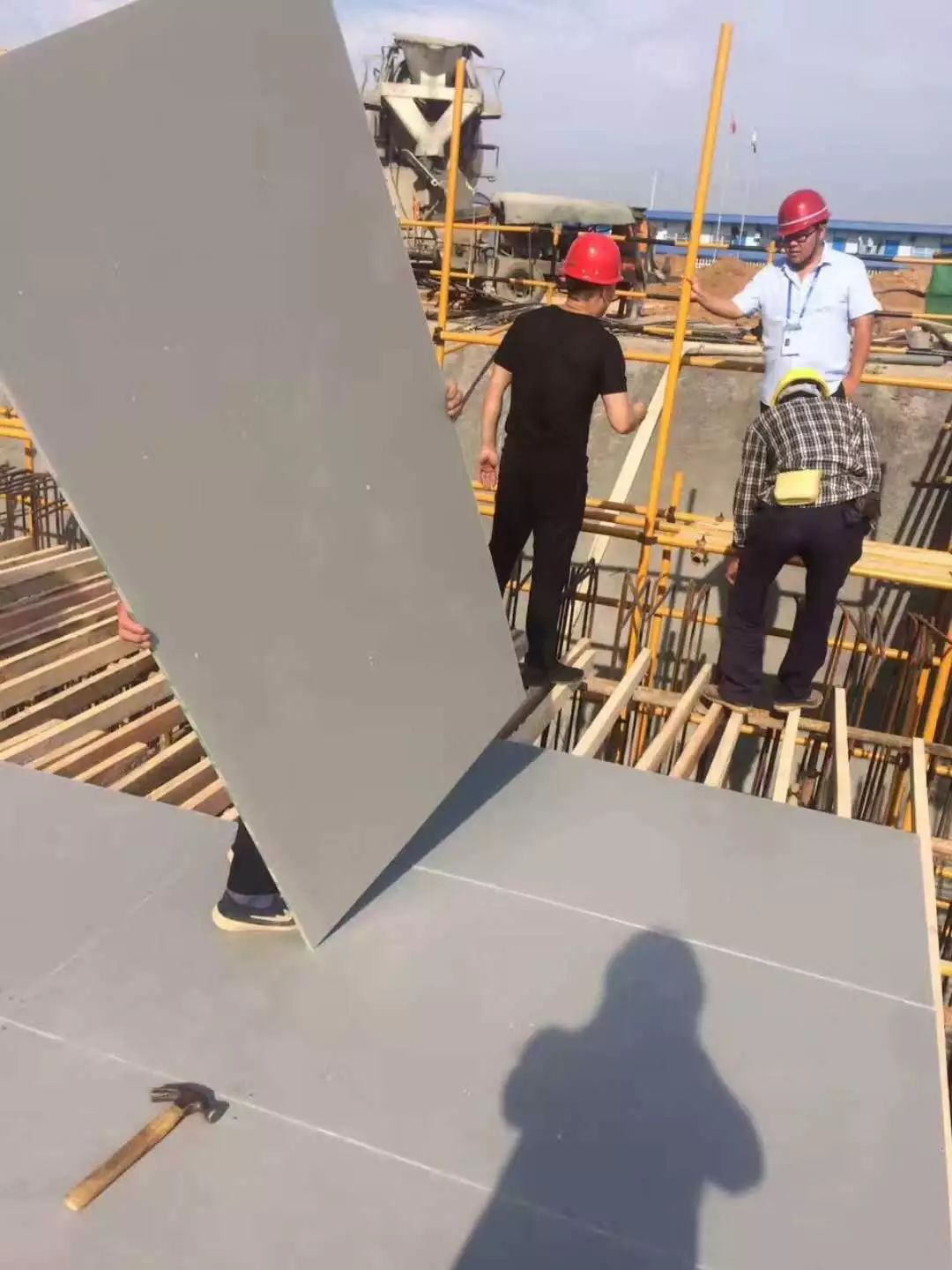 中空塑料模板房建施工