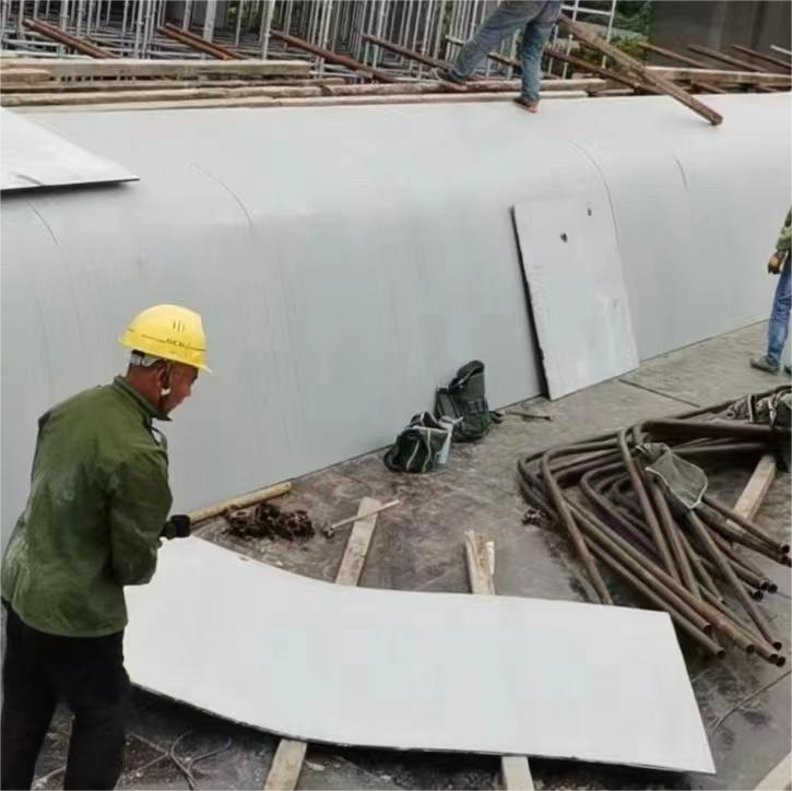 中空塑料模板施工